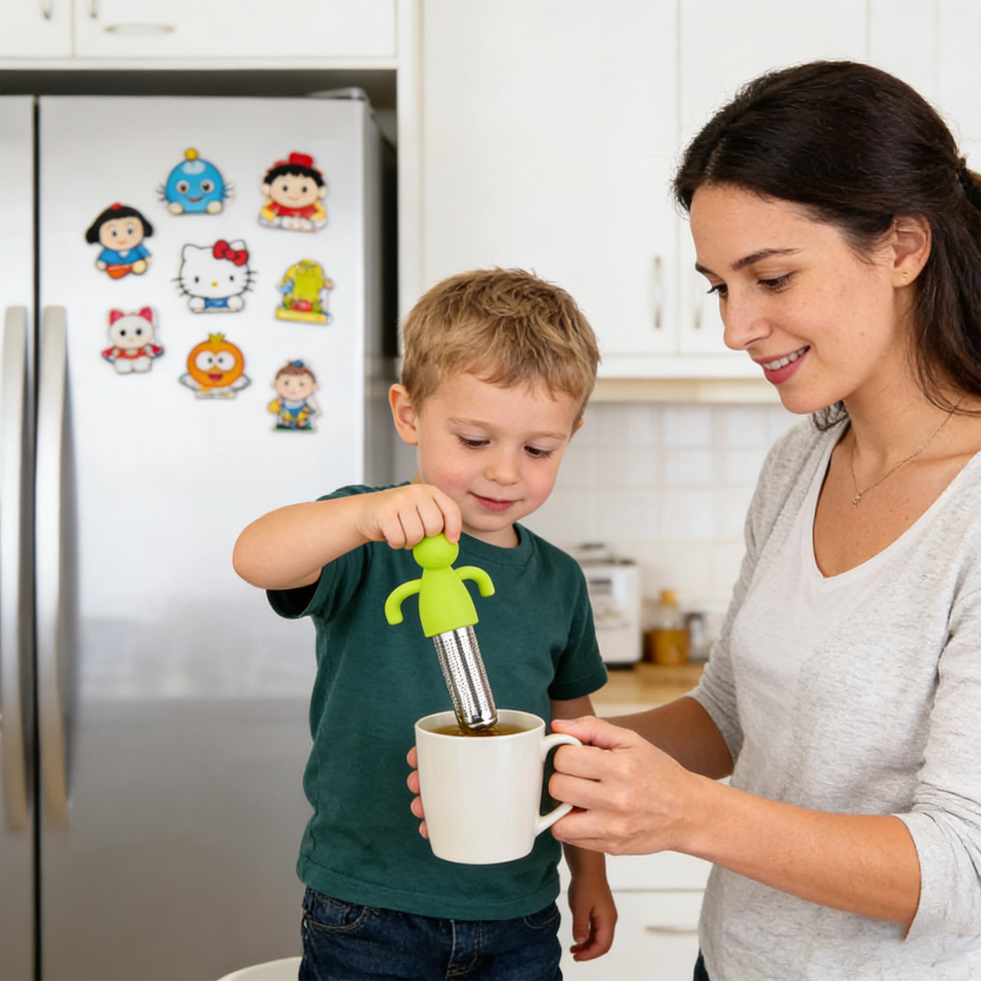 4 coladores de té para hojas sueltas té negro verde hierbas