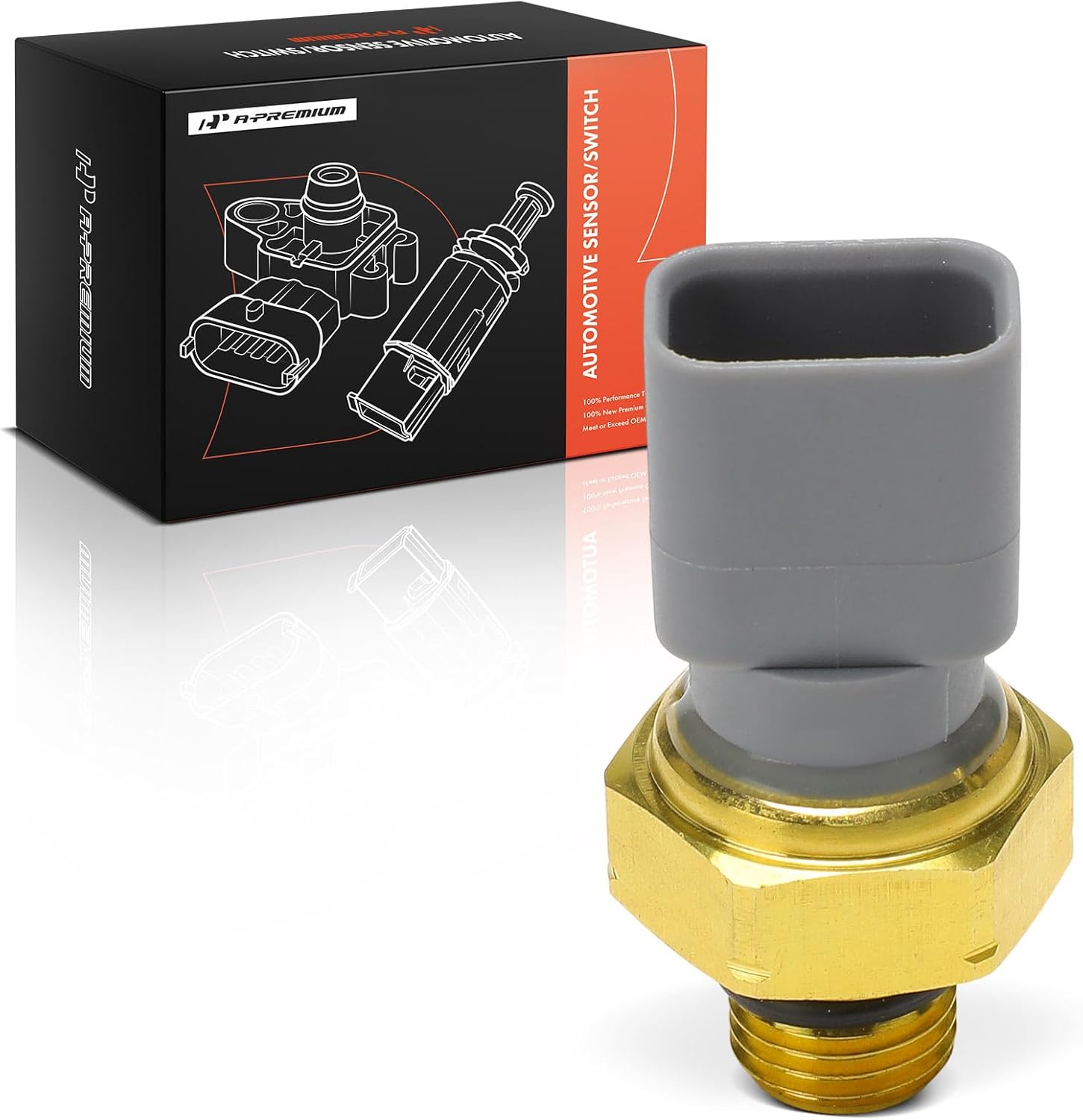 A-Premium Oil Pressure Sensor [3 Pins] Compatible with Caterpillar C13 C15 C18 C4.4 C6.6 C7 C7.1 C9