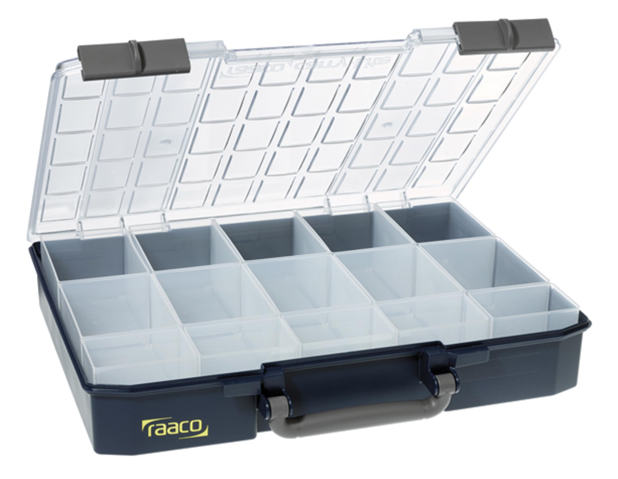 Organizer narzędziowy z 18 wkładkami CarryLite 80 5x10-15 Raaco