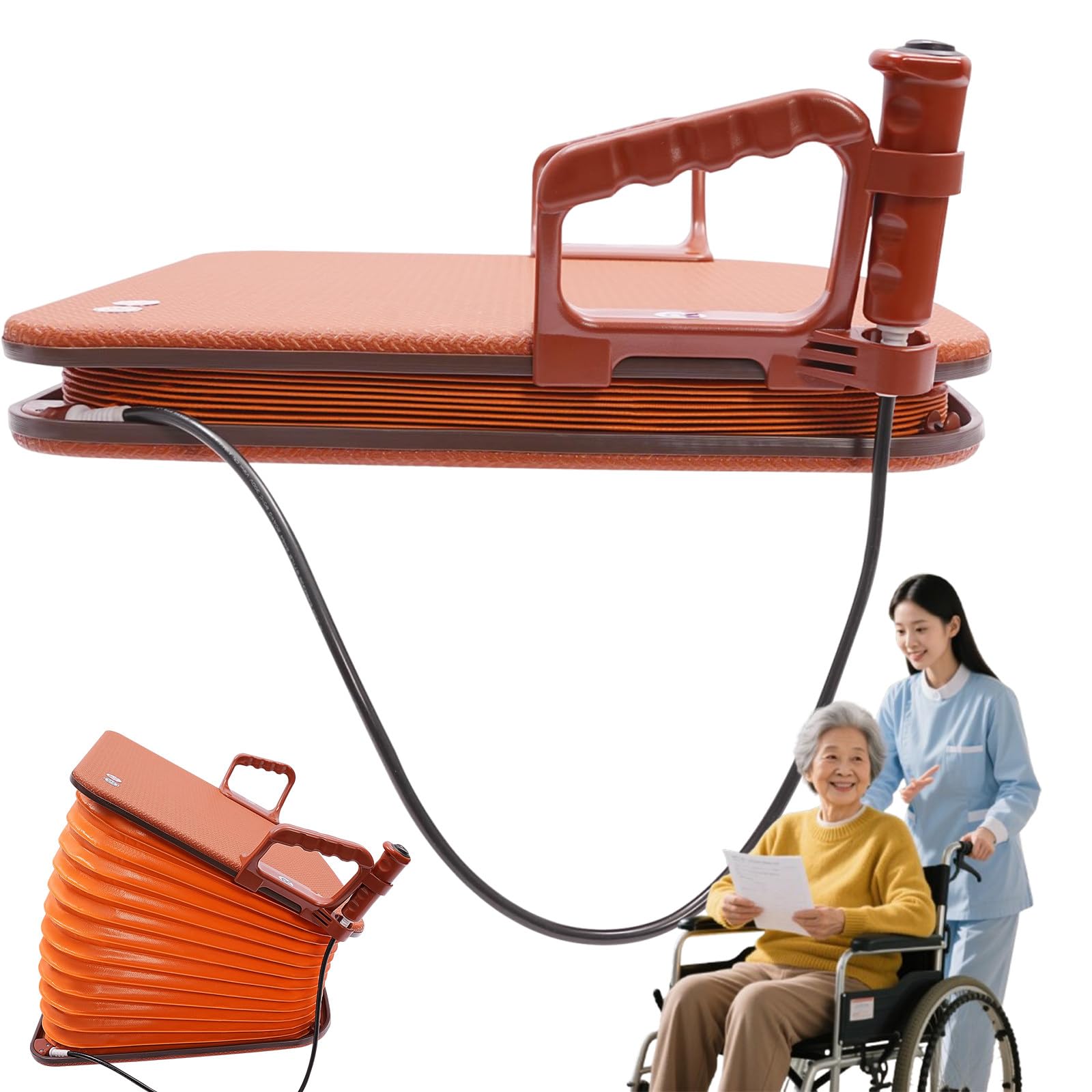 Sunseota Easy Lift Assist Cushion, Portable Electric Lifting Seat Assist Cushion, Electric Lift Seat Assist Cushion with Support up to 150 kg, with Carrying Handles, for Seniors Lithiumbattery