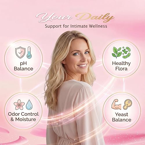 Miniatura 3 de Gomitas de equilibrio femenino prémium para mujer, 60 gomitas, sabor a piña hawaiana, con probióticos y vitamina C, apoya el bienestar femenino y el