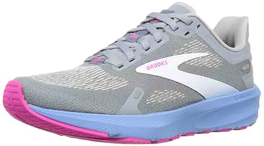 ブルックス ランニングシューズ 軽量 クッション ローンチ 9 グレー_メンズ 26.0 cm D