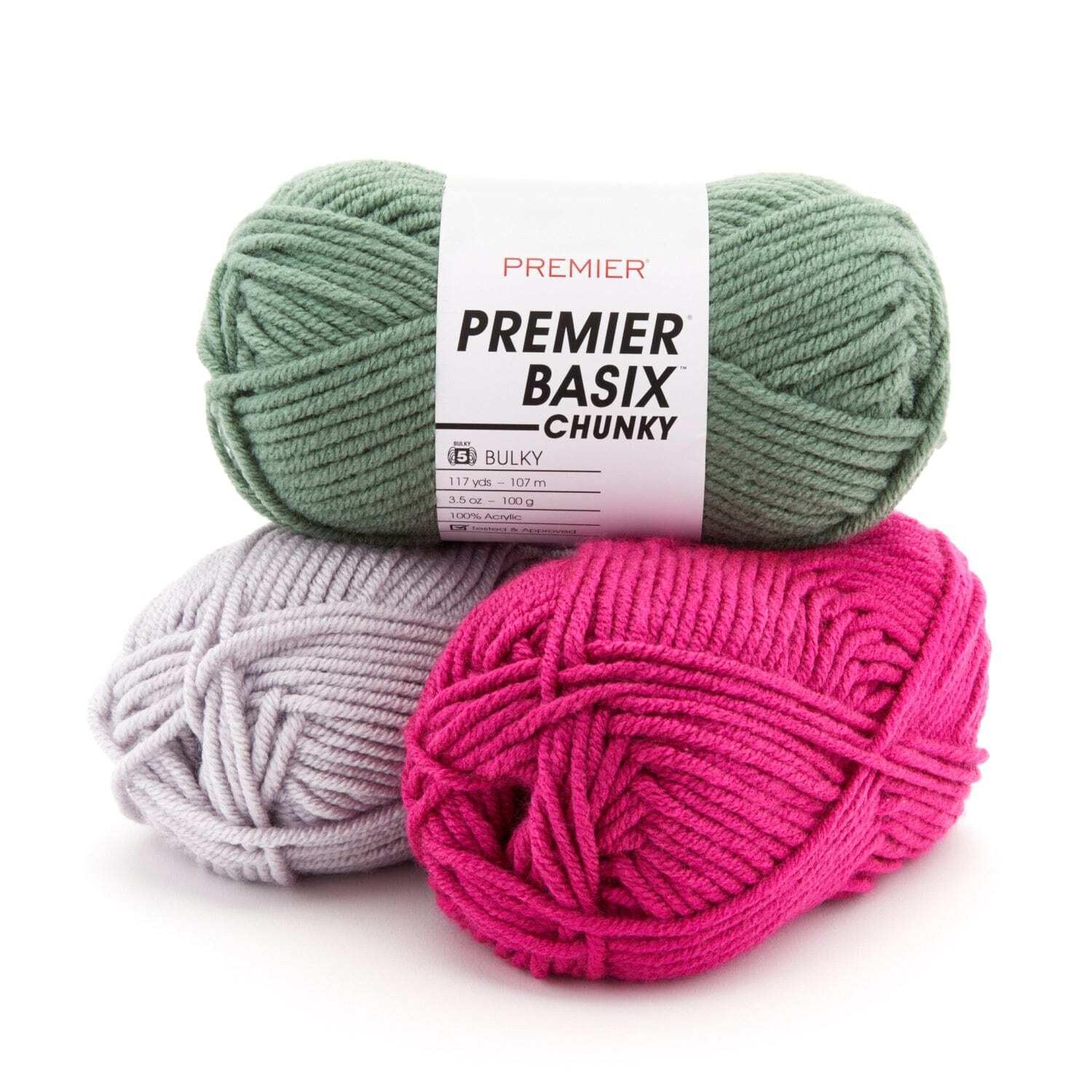 Premier Yarns Basix Chunky Yarn-Blush