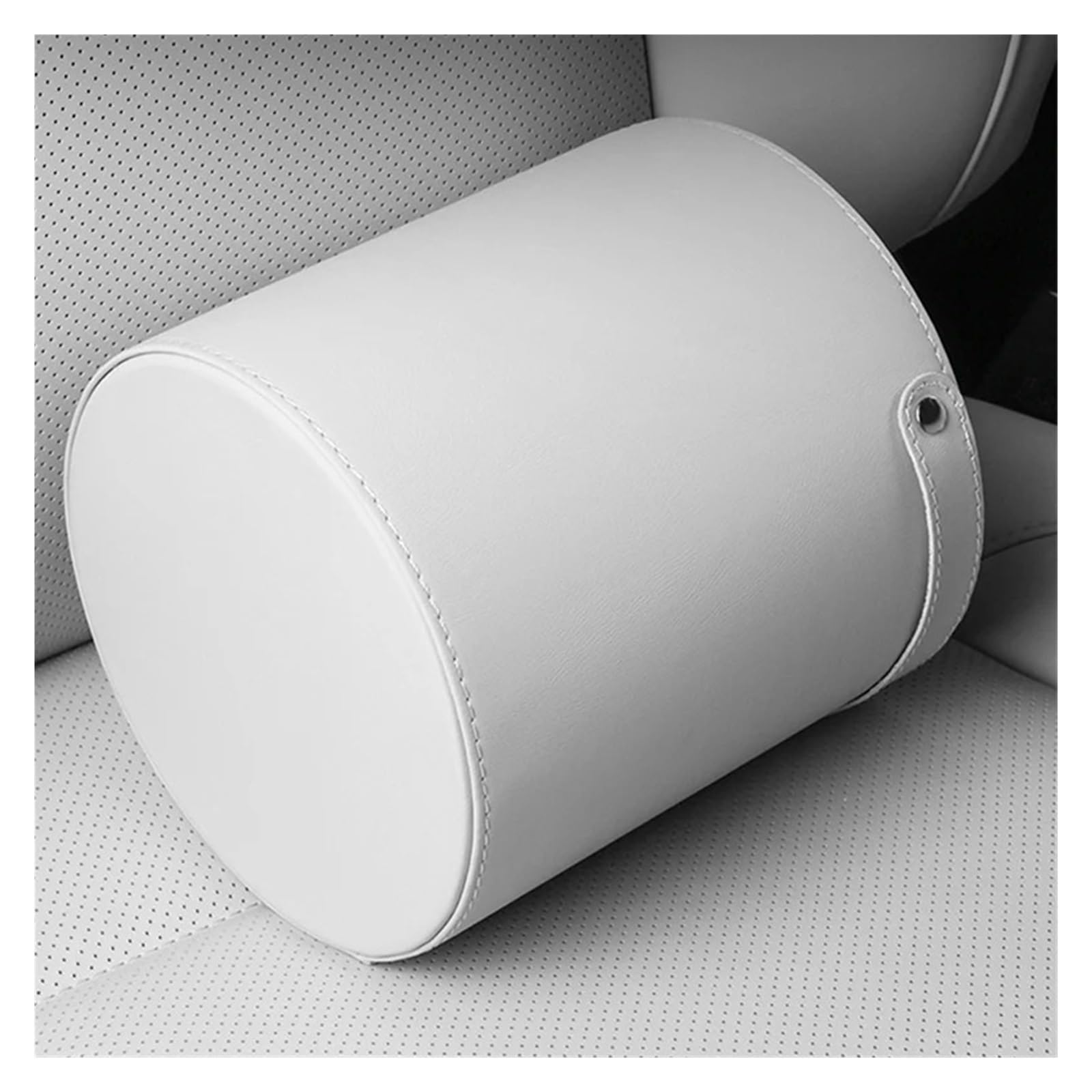 Auto Mülleimer Für Leading Ideal LiXiang L7 L8 L9 Auto-Mülleimer-Innenraum-Aufbewahrungsbox-Zubehör Abfallbehälter Autos(White)