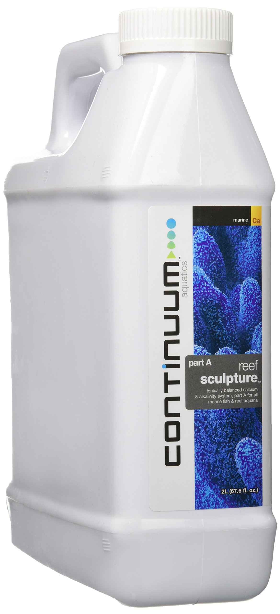 Continuum AquaticsReef Sculpture A - Ionically Balanced Calcium & Alkalinity System for All Marine Fish & Reef Aquariums, 2 Liter
