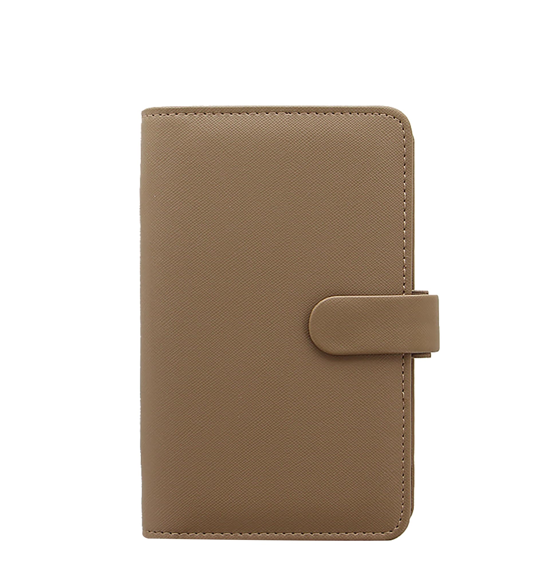 Filofax Saffiano Personal Compact Organiser - Fawn