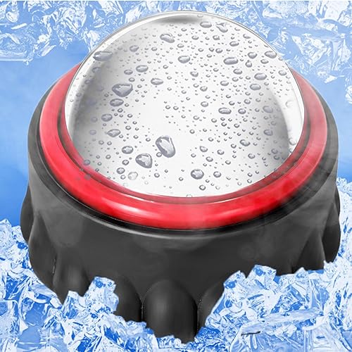 Miniatura 10 de Everjoys Bola de rodillo de hielo de masaje, masajeador de alivio de terapia de frío y calor, masaje de tejido profundo, herramienta de masajeador