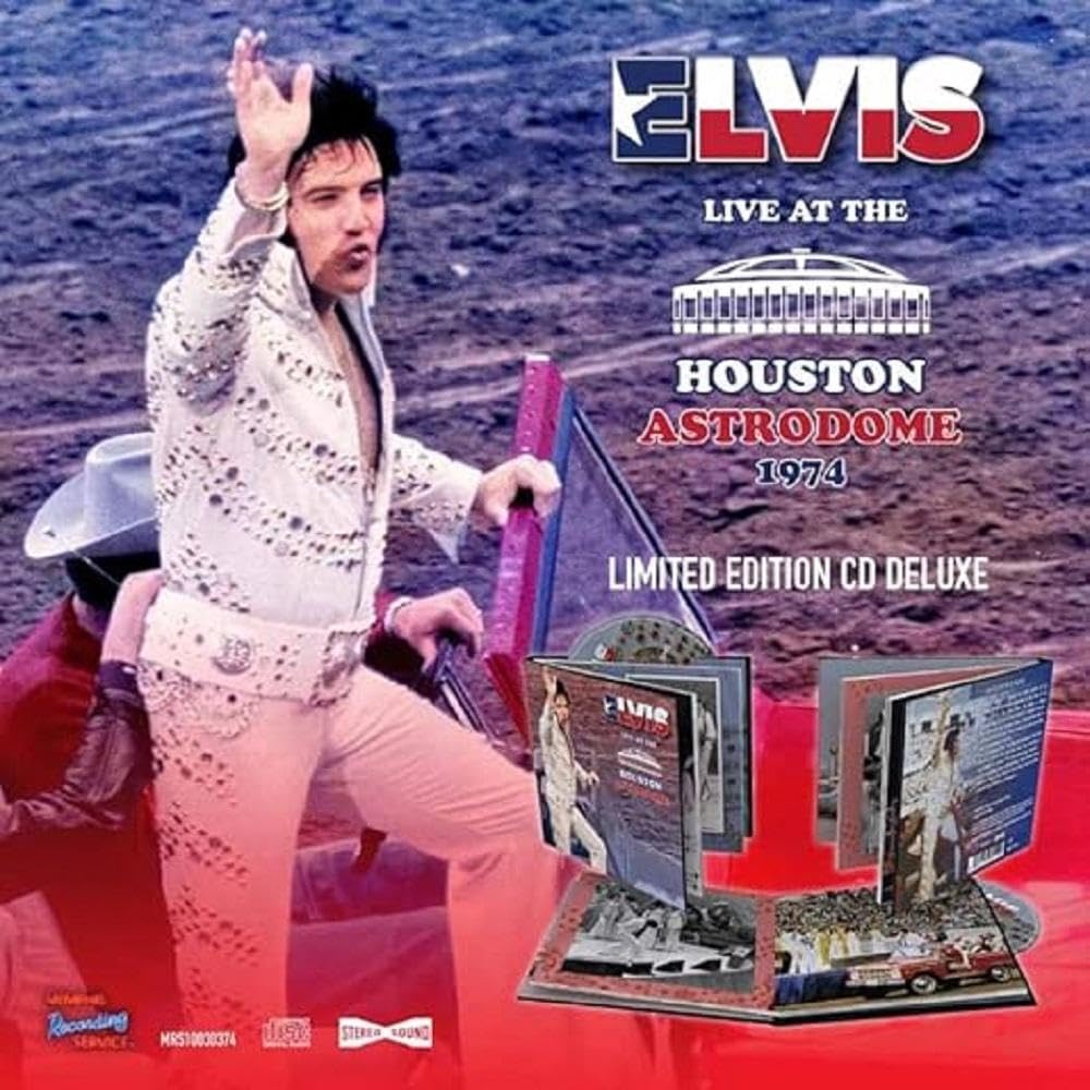 Elvis Presley - Live at the Houston Astrodome 1974 (Memphis Recording) CD Album