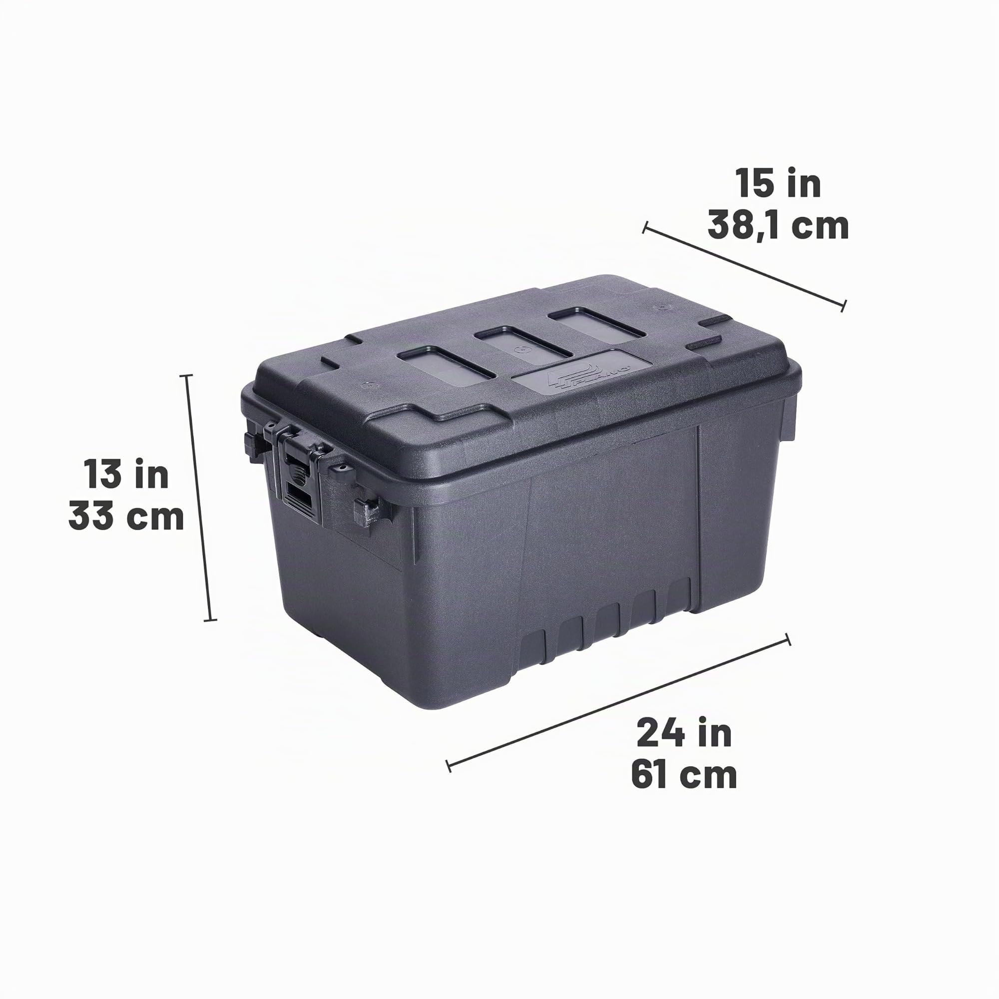 Plano Sportsman's Trunk - Caja de Almacenamiento de Grado Militar con Tapa, Resistente, Grande, para Acampar y almacenar el ejército, Caza, Paintball, Airsoft o Almacenamiento en el