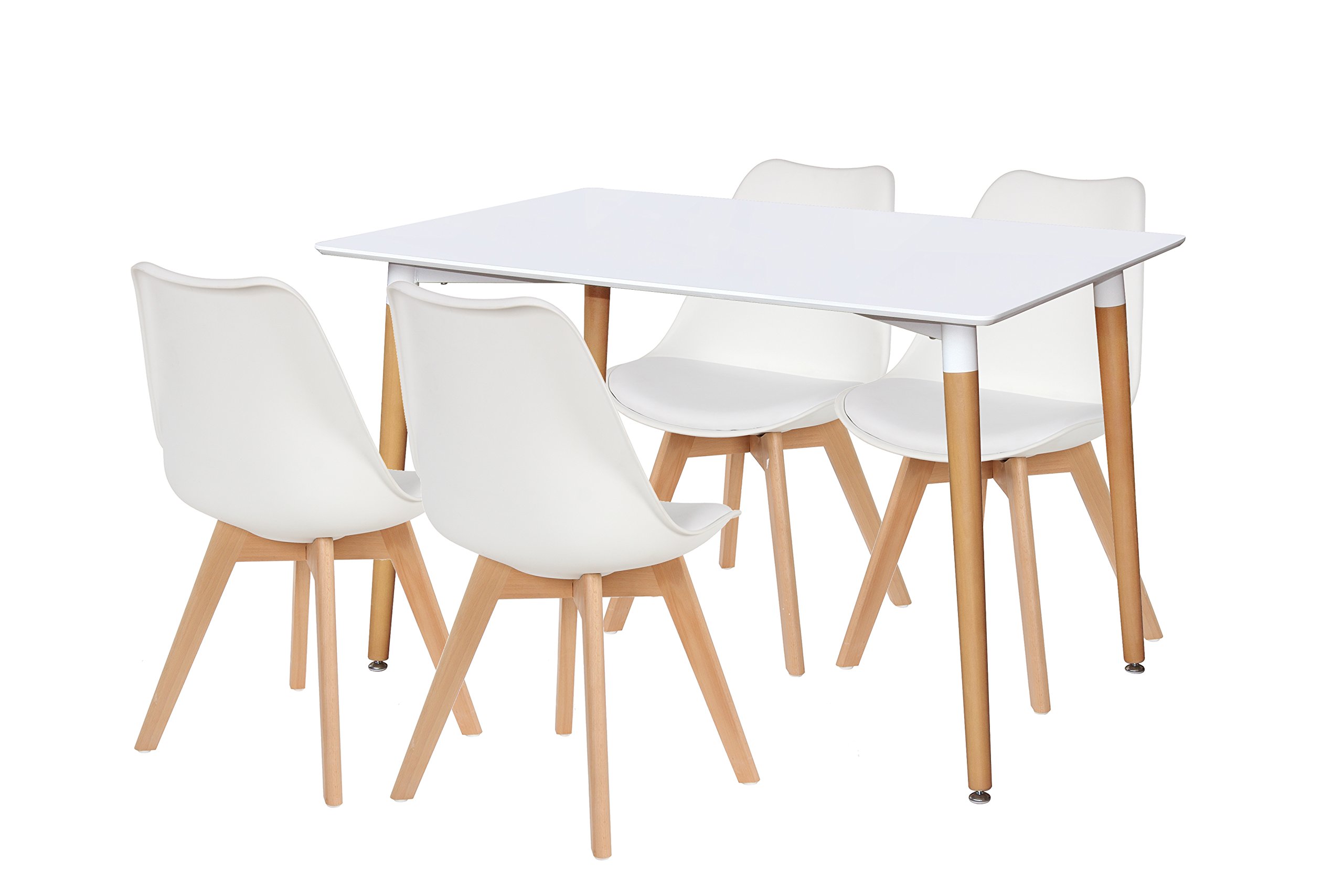 Mesa de Comedor 120x80 - Mesa Blanca - Mesa de Comedor nórdica