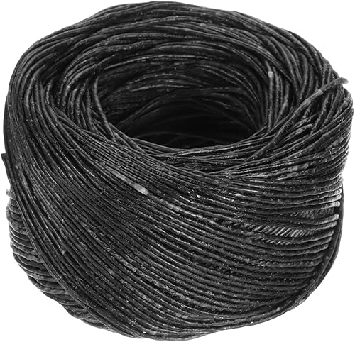 PATIKIL Mechas de vela de cera de abejas de 200 pies, mechas de vela de 3.150 in, bien revestidas con cera de abeja natural para hacer velas, mecha,