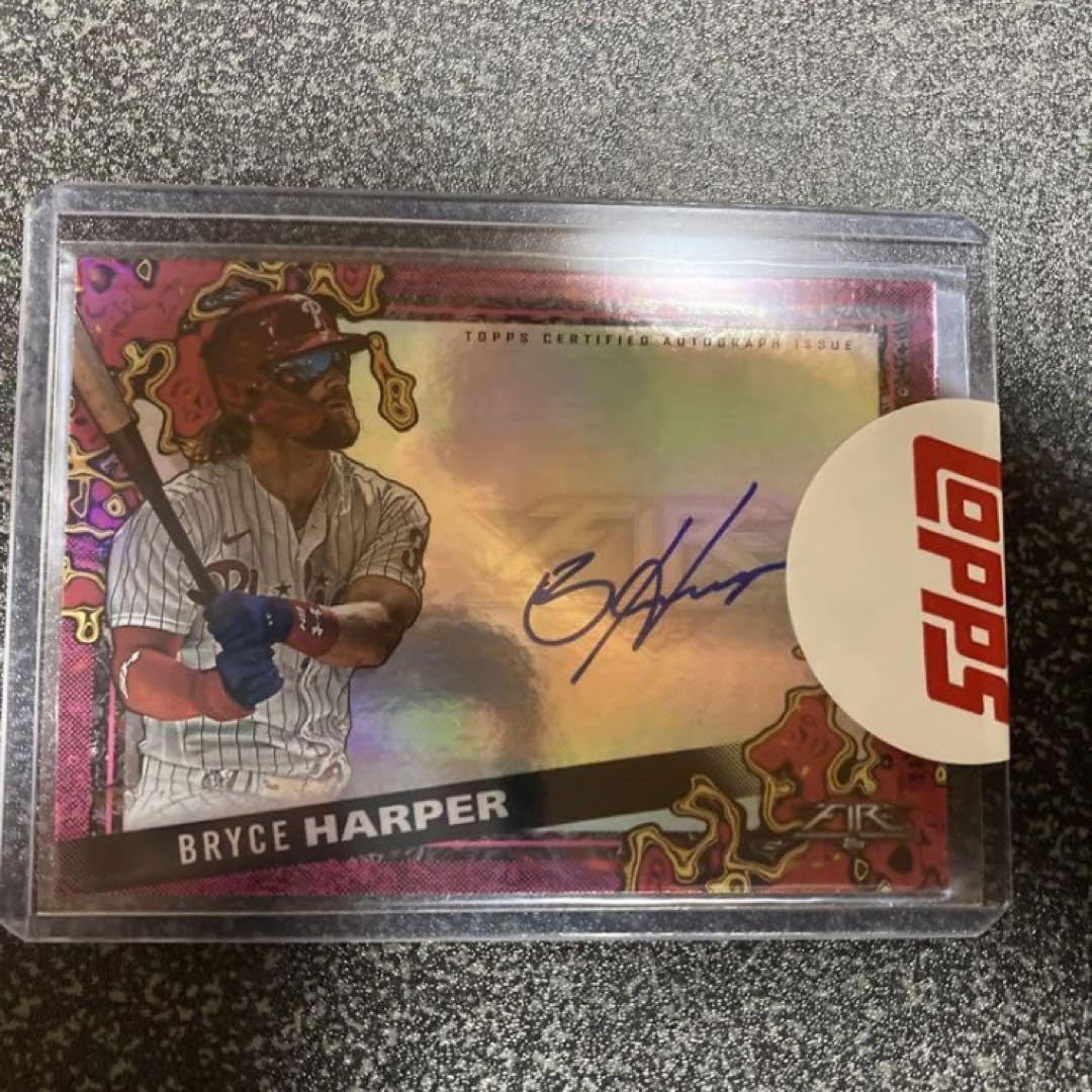 Amazon.co.jp: topps bryce harperブライスハーパー 直筆サインカード 