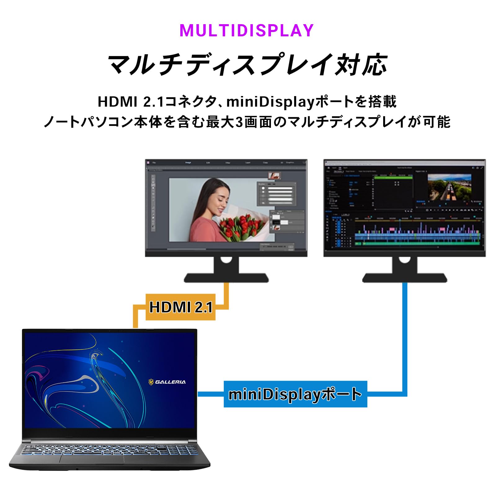 Amazon.co.jp: ガレリア クリエイターノートPC GALLERIA RL7C-R46-C5N 
