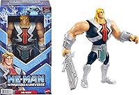 Vista 1 de He-Man and the Masters of the Universe - Figura grande de He-Man con accesorio inspirado en la serie animada MOTU Netflix, juguete coleccionable