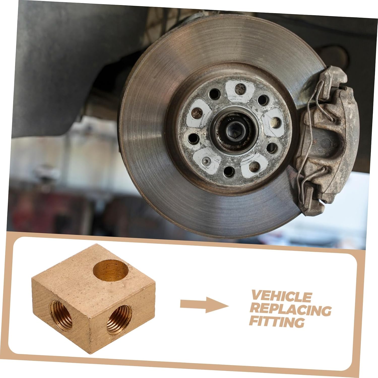 Car Replacement Brake Block High Precision Fitting for Vehicles Sturdy Way Connector for Enhanced Safety Compatibility with Micro Cars