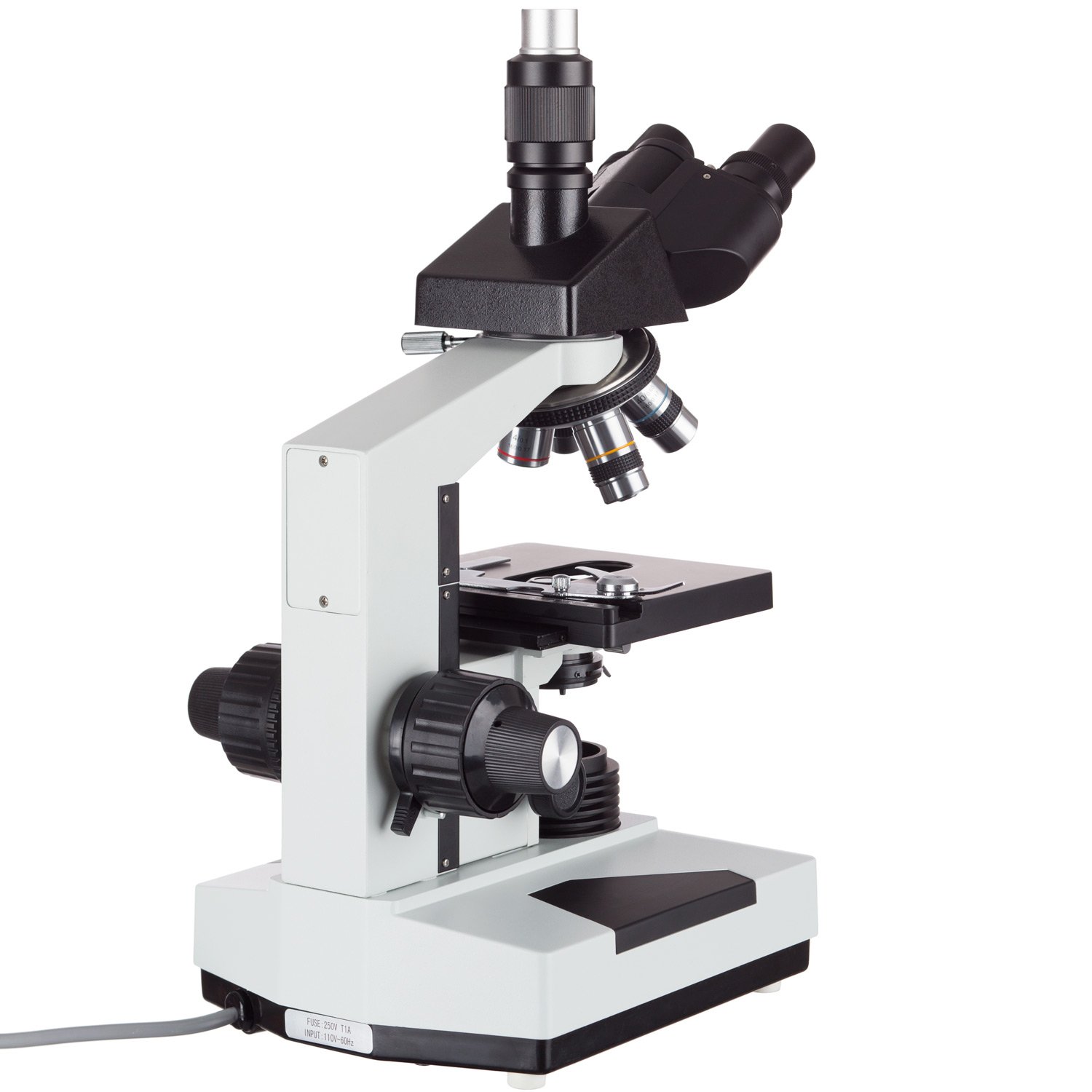 Amscope t490b-5mt 40 x -2000 x laboratorio clinica veterinaria Trinocular microscopio + 5 MP fotocamera digitale