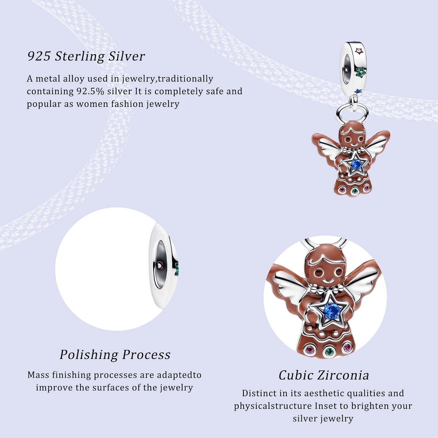 Birthday Family Mom Charm 925 Sterling Silver Charms for Bracelets and Necklaces Bead Charms Jewelry Charm for Women Family Friends - Image 3