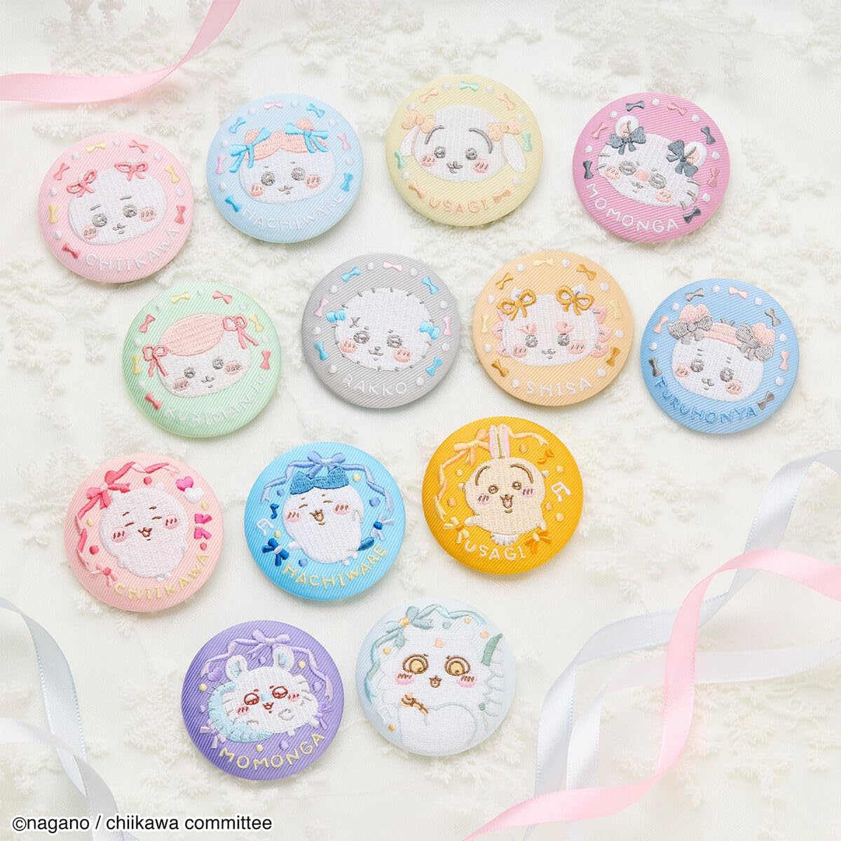 Amazon | ちいかわ 刺繍缶バッジビスケット 2 12個 BOX 食玩 通販