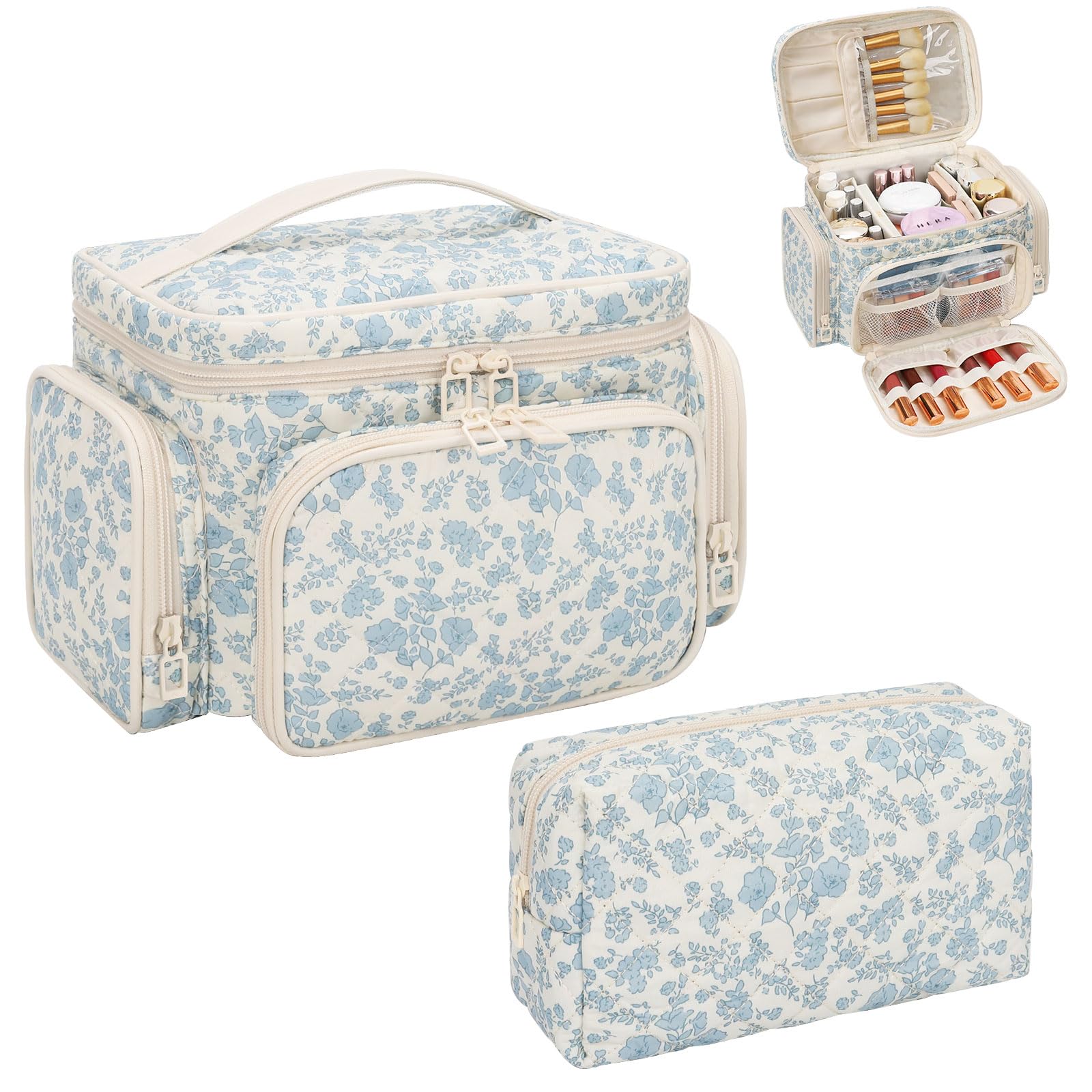 Bagmoly Makeup Bag Cosmetic Travel Organizer