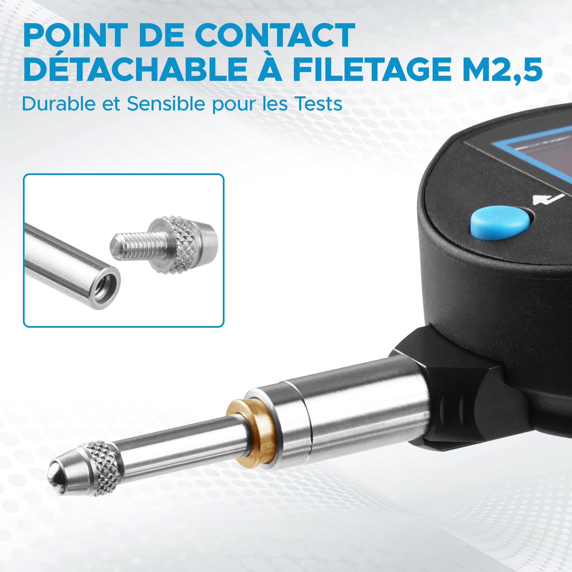 TESA DIALTRONIC COMPACT Comparateur Numérique de Précision 0–12,5 mm