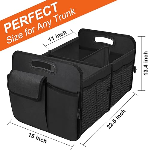 Miniatura 5 de Organizador de maletero para automóvil, organizadores y almacenamiento plegables para automóvil, accesorios de automóvil para mujeres y hombres,