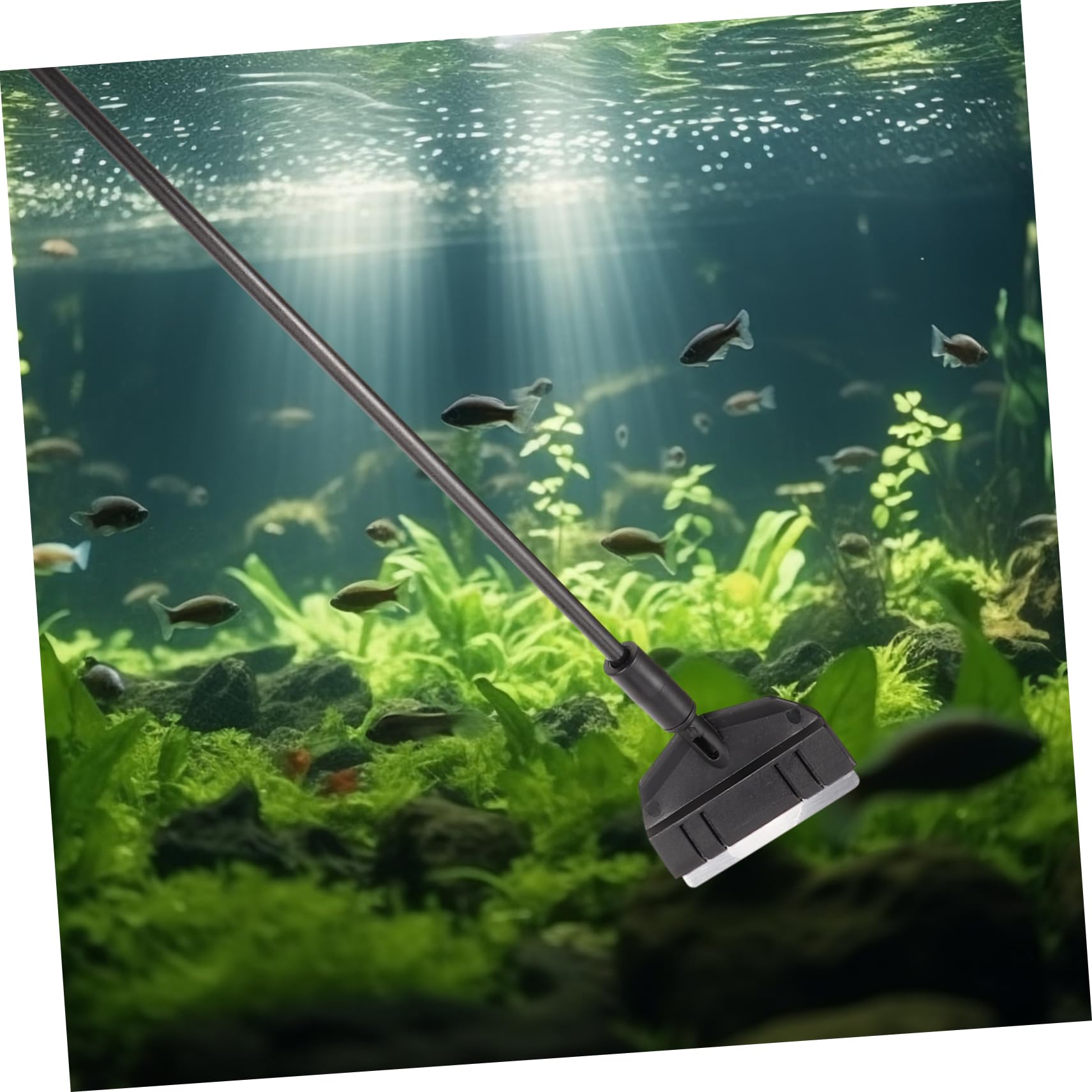 GALPADA 1 Set Fish Tank Cleaning Brush Home Aquarium Brush Fish Plastic Professional Aquarium Scraper