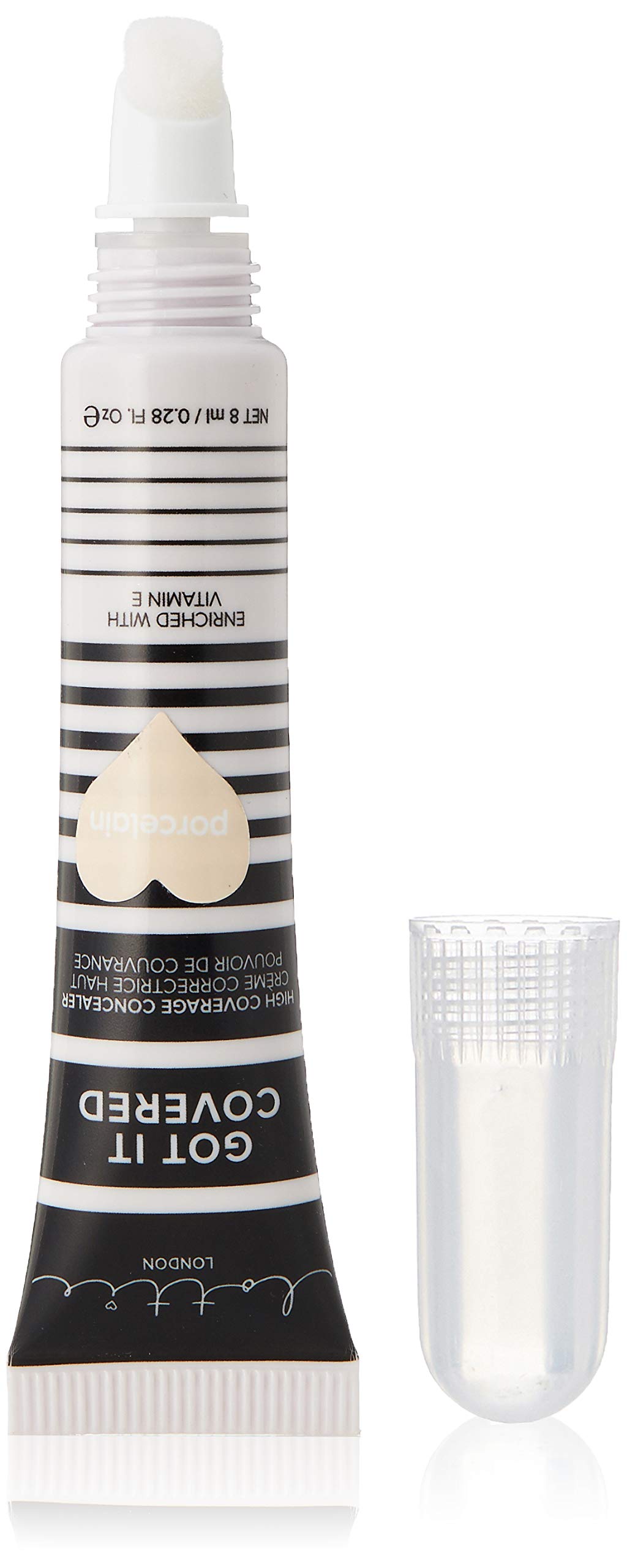 Lottie London Got It Covered Sponge Applicator Concealer, Ivory, 8 g