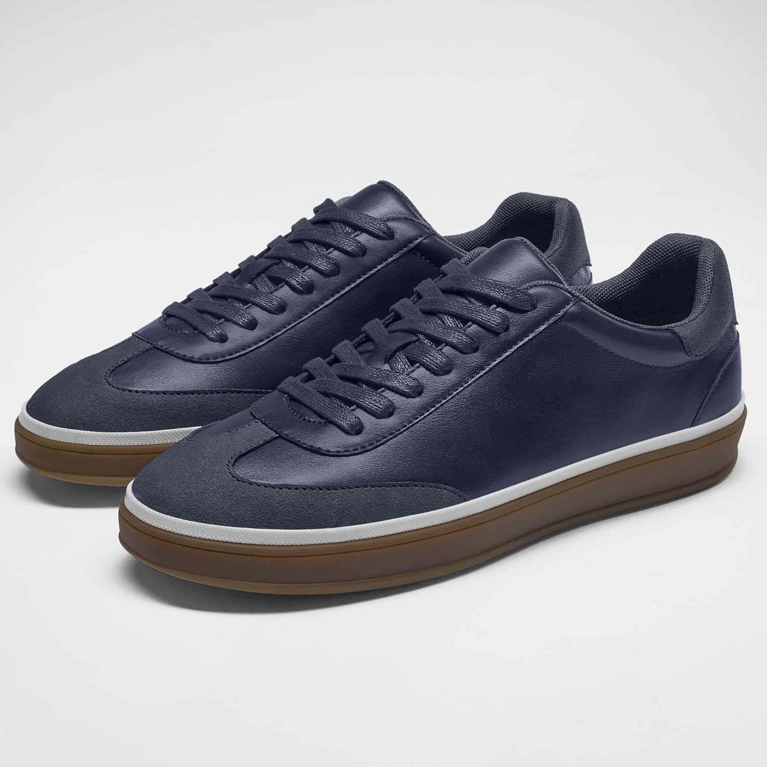 Mens Casual Shoes Business Dress Sneakers Classic Lace-up Walking Shoe - Image 3