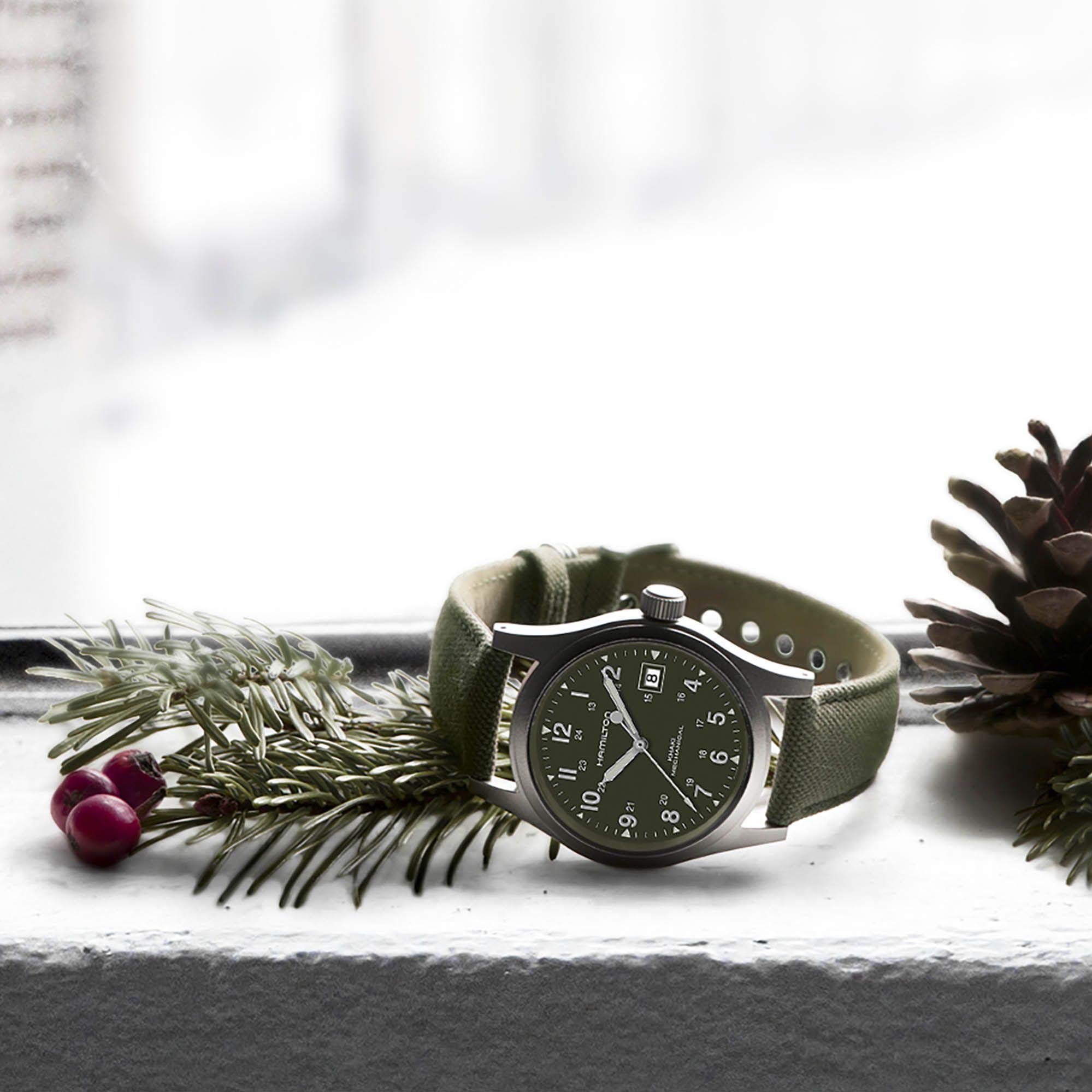 Reloj Hombre Hamilton Khaki Field- Mechanical (Ø 38 mm)