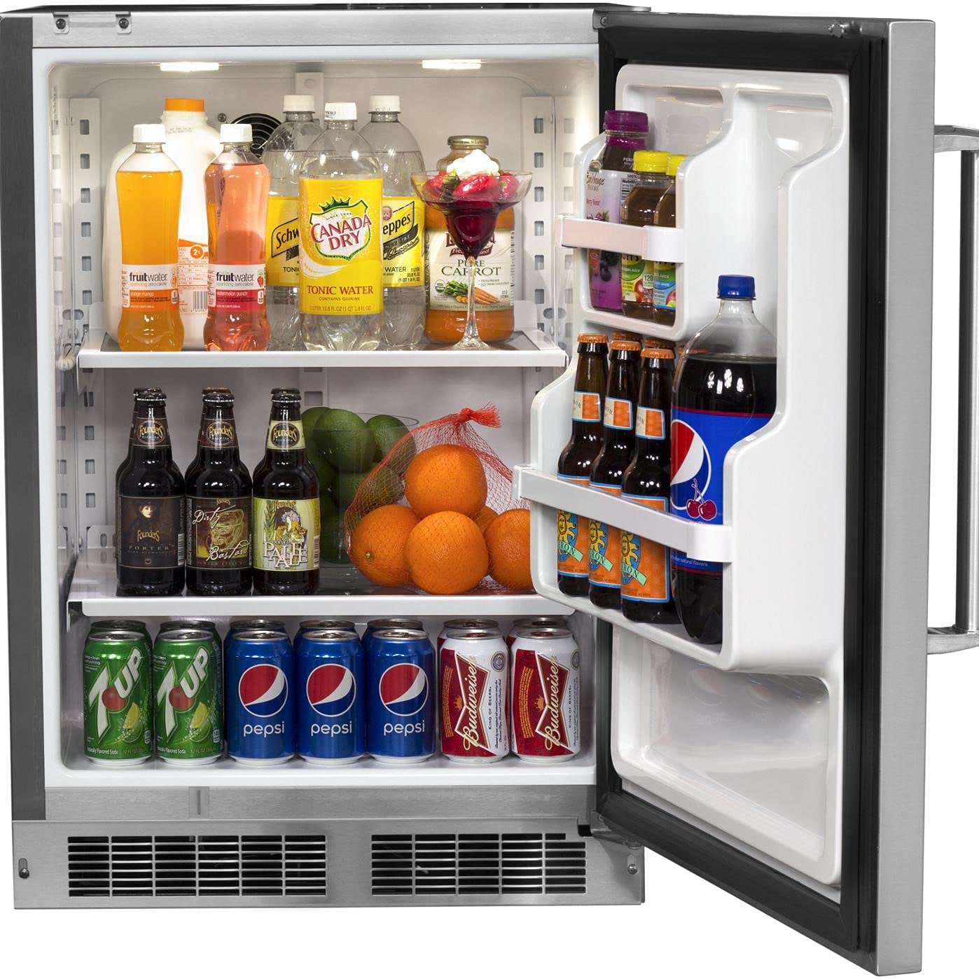 Firemagic Outdoor Rated Refrigerator With Left Door Hinge on Fridge.com - View 3