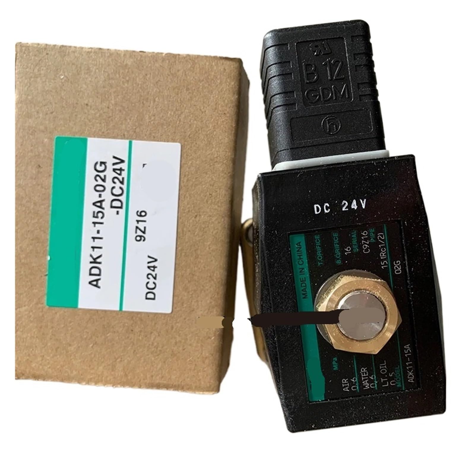 EAHWCXSD ADK11-15A-02G-DC24V AC110V AC220V Solenoid Valve(AC110)