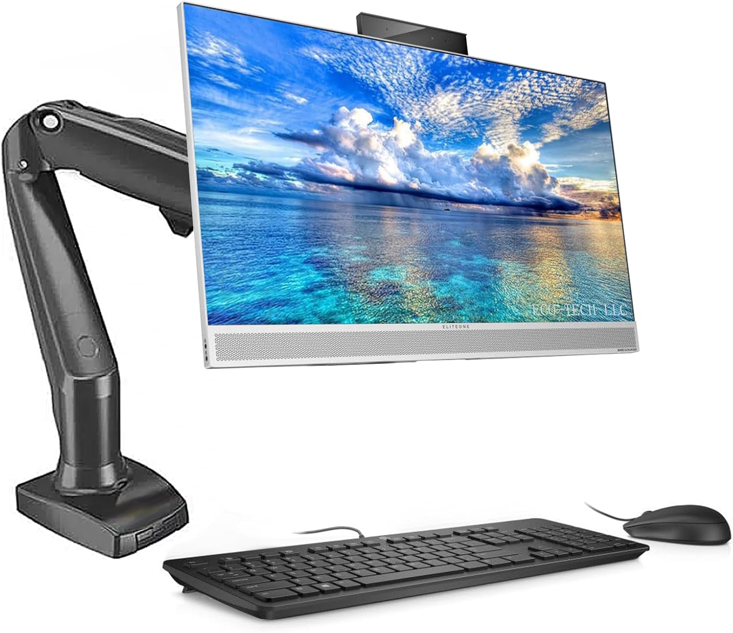 HP EliteOne 800G4 AIO 23.8" FHD (1920x1080) All-in-One Desktop Computer, Intel Core i5-8500 3.0GHz, 16GB RAM, 512GB SSD, Keyboard and Mouse, WiFi, Bluetooth, CAM, Windows 10 Pro (Renewed)