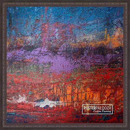 Miniatura 10 de Poster Palooza 30x36 Ornate Cherry Complete Wood Picture Frame with UV Acrylic, Foam Board Backing, & Hardware