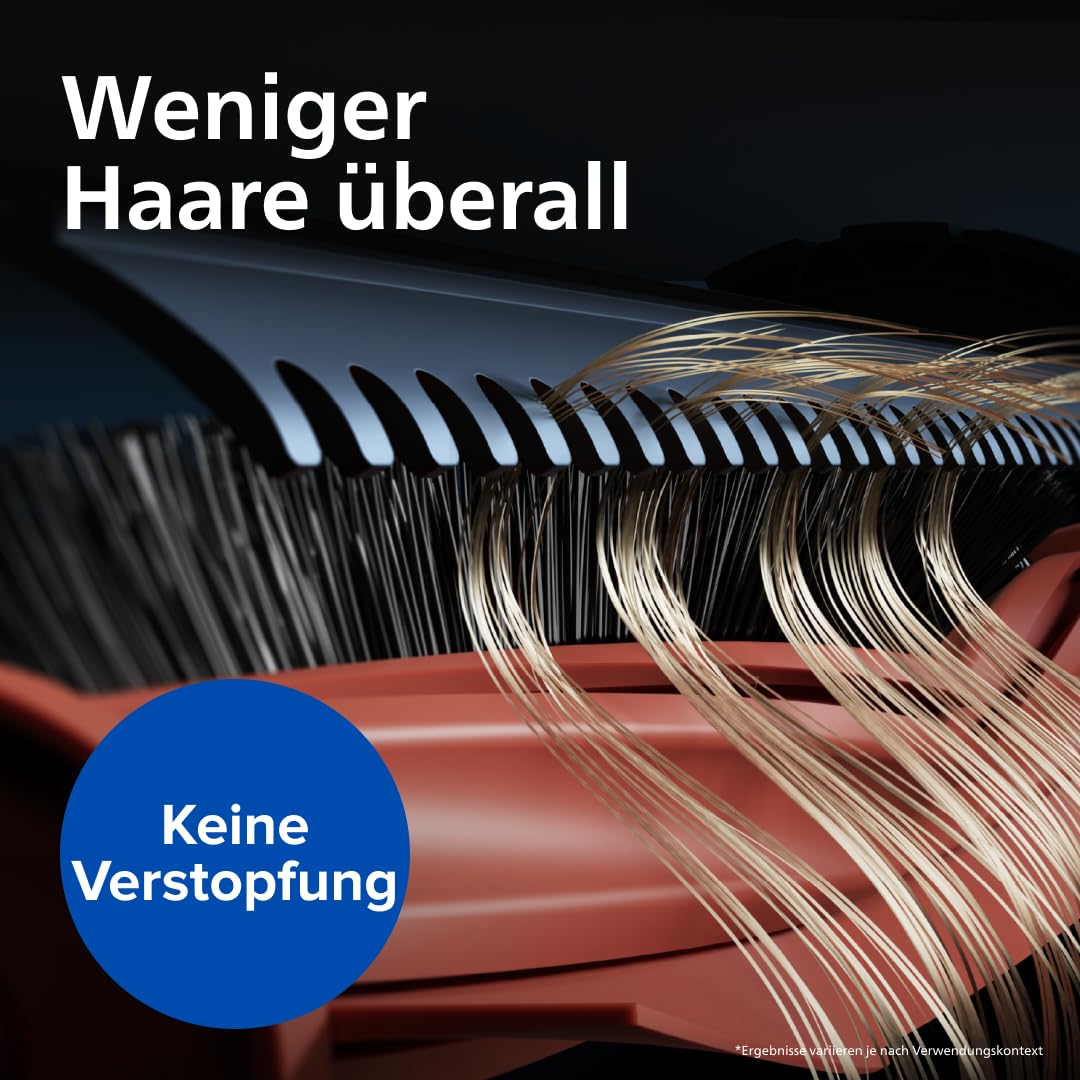 PHILIPS Saugroboter 9000 Serie mit Wischfunktion, Grau, 280 Min. Laufzeit | Auto-Staubabsaugstation, 300 ml Staub- & 260 ml Wasserbehälter, rollender Wischmop (XU9100/10)