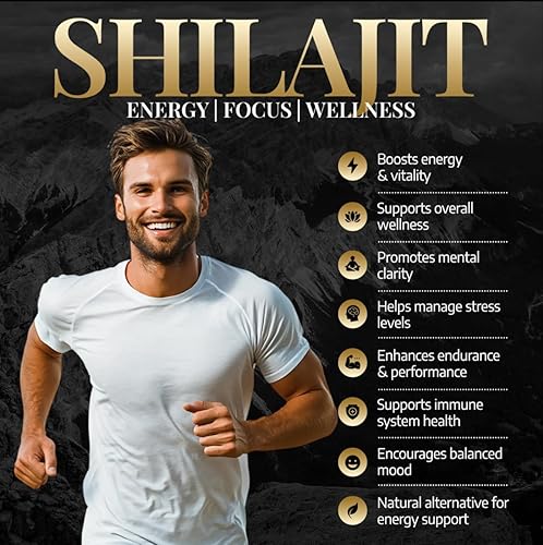 Miniatura 6 de Quiv Paquete de bienestar definitivo, 60 unidades cada uno, musgo marino y shilajit todo en uno