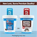 MYFITNESS Peanut Butter High Protein Dark Chocolate Spread Crunchy 510g | Added Whey Protein | 30g Protein for Muscle Building | 8g Fiber | Pre & Post-Workout Snacks | Cholesterol Free| Zero Trans Fat gallery image