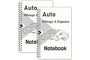 INKNOTE Car Mileage Log Book