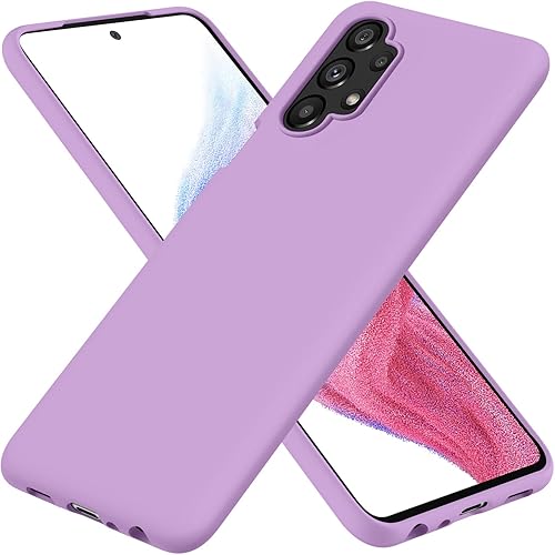 AYSZNBLA Funda para Samsung Galaxy A32 5G, funda de goma de gel de silicona líquida, cubierta antigolpes para teléfono, funda de silicona