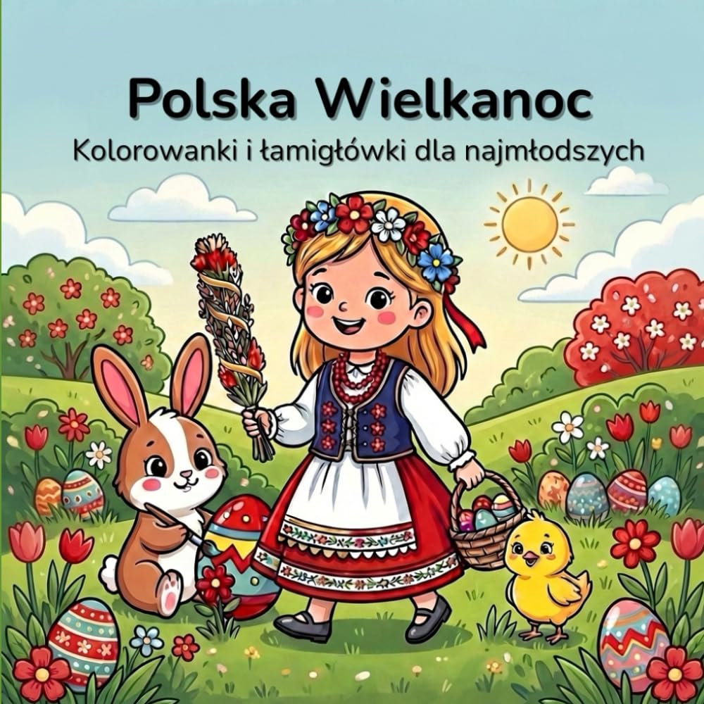 Polska Wielkanoc: Kolorowanki i łamigłówki dla najmłodszych