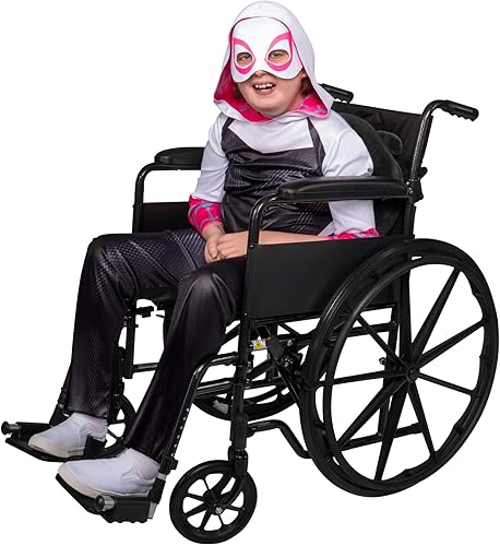 Miniatura 1 de Marvel - Disfraz de Spider-Gwen adaptativo para niños, talla S