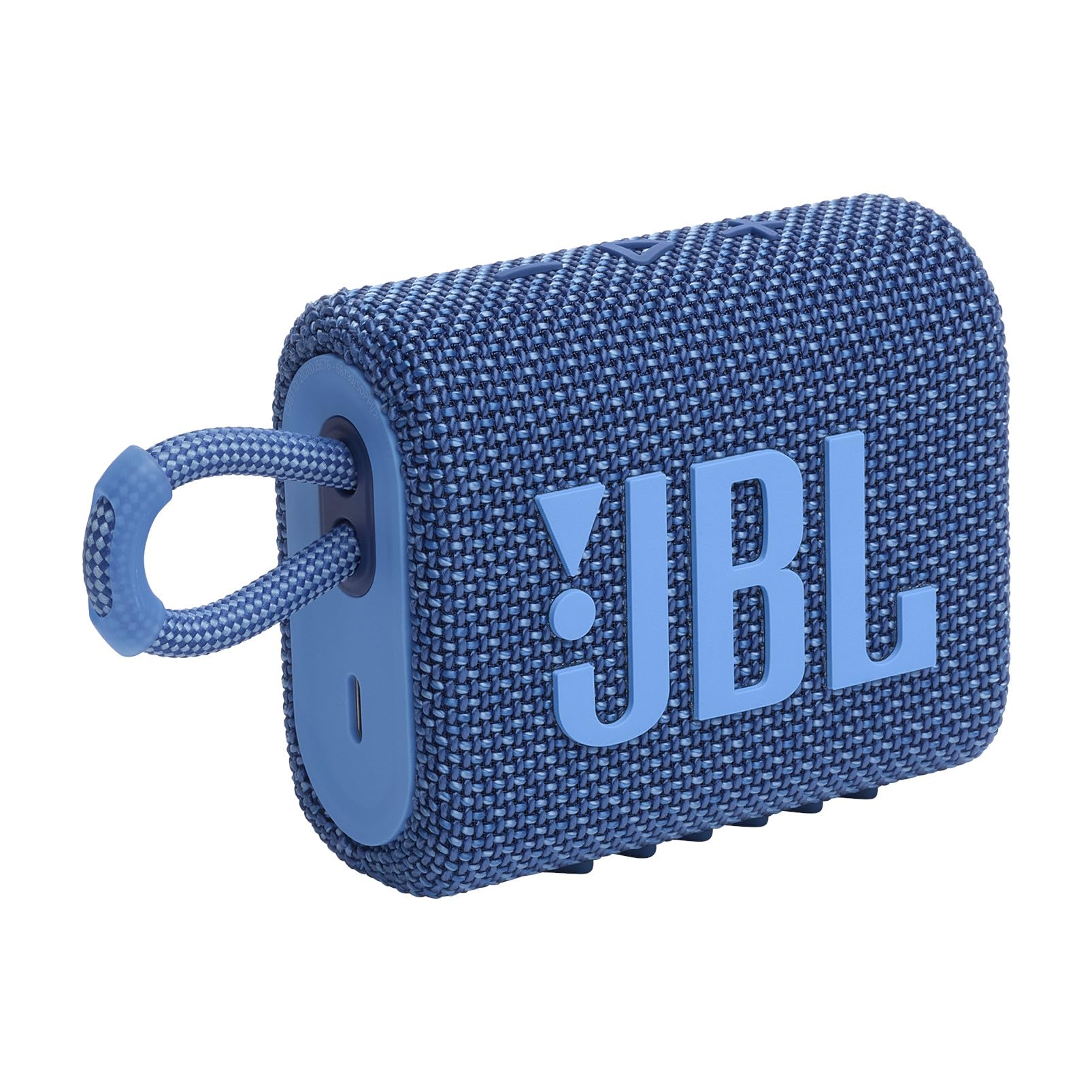 JBL Go 3 Eco with eco-Friendly Recycled Materials and Packaging, Wireless Portable Bluetooth Speaker, Pro Sound, Vibrant Colors with Rugged Fabric Design, Waterproof, Type C (Without Mic, Blue) (B0BSR2P7PS) Amazon Price History, Amazon Price Tracker