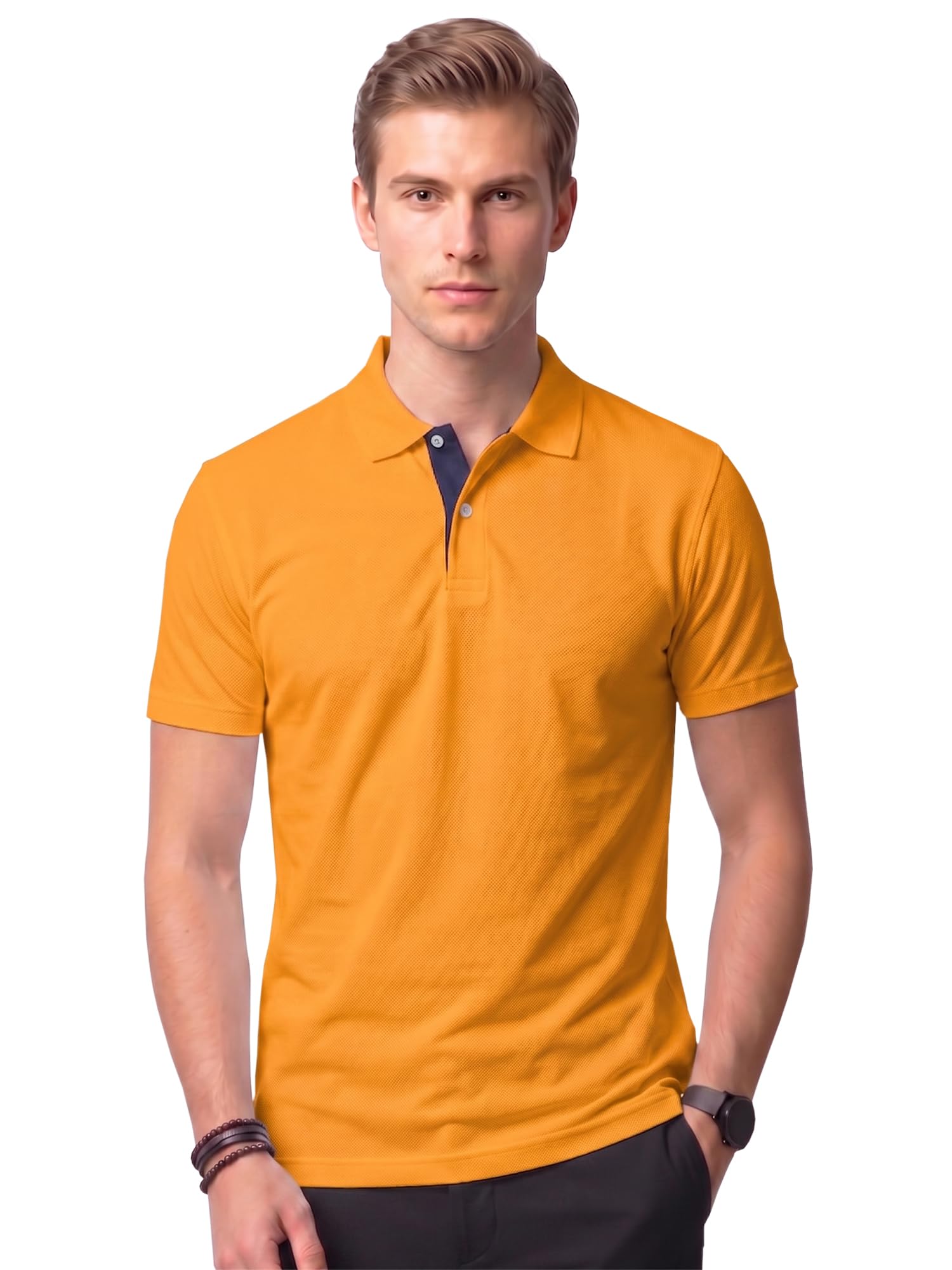 xenovaurban Men's Premium Polo T-Shirt | Wrinkle Free | Quick Dry | Soft and Feather Touch Feel | Regular Fit-picture-12