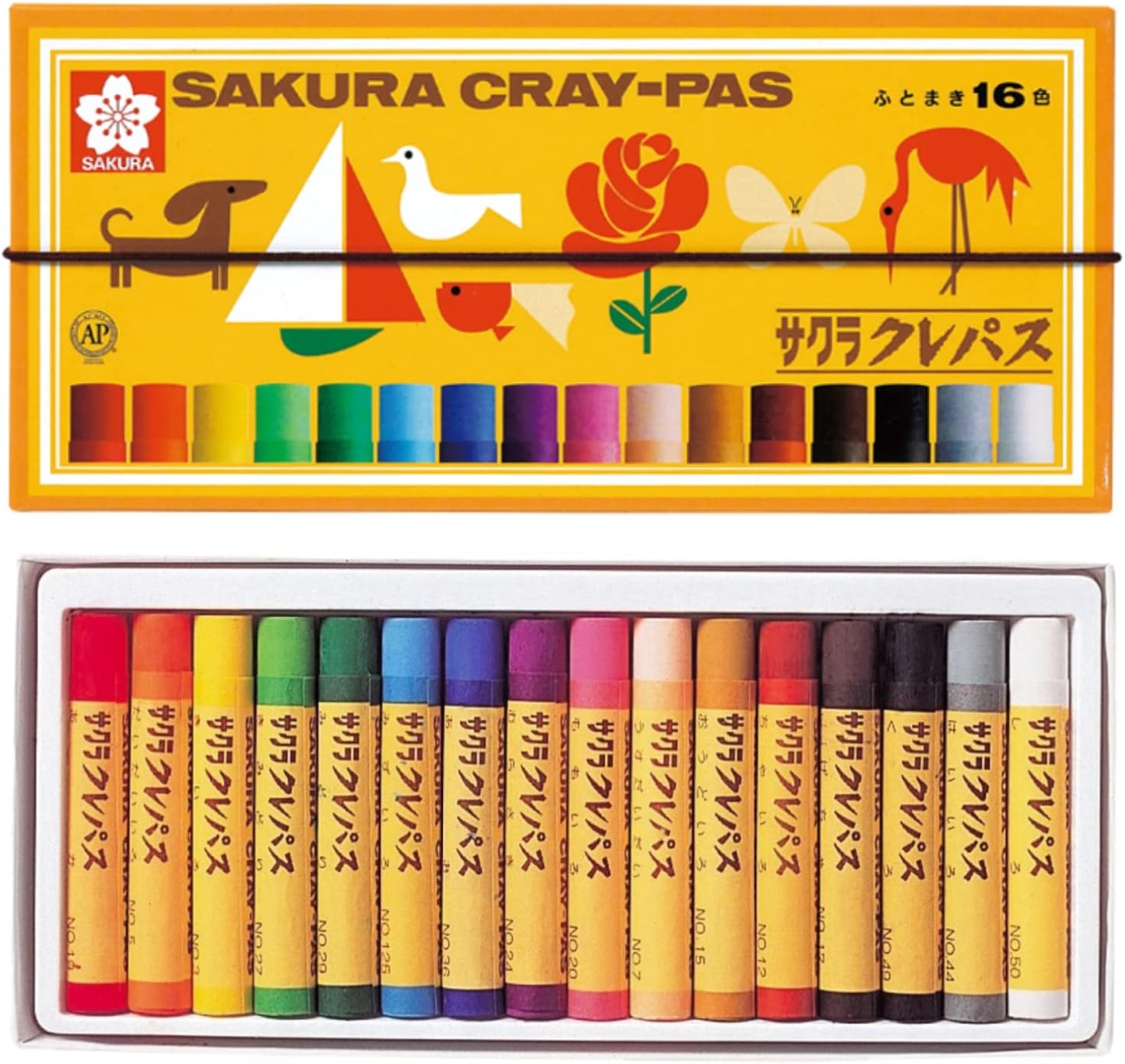 Sakura Cray-Pas 16 colors