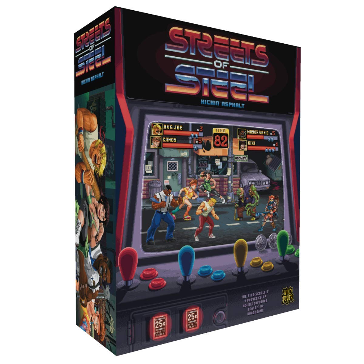 Greater Than GamesWild Power Streets of Steel - Kickin Asphalt