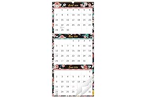 At a Glance 3 Month Wall Calendar 2024-2025