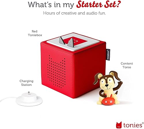 Miniatura 19 de Toniebox - Juego de iniciación con cachorro de tiempo de reproducción, construcción de imaginación, experiencia de escucha digital sin pantalla que