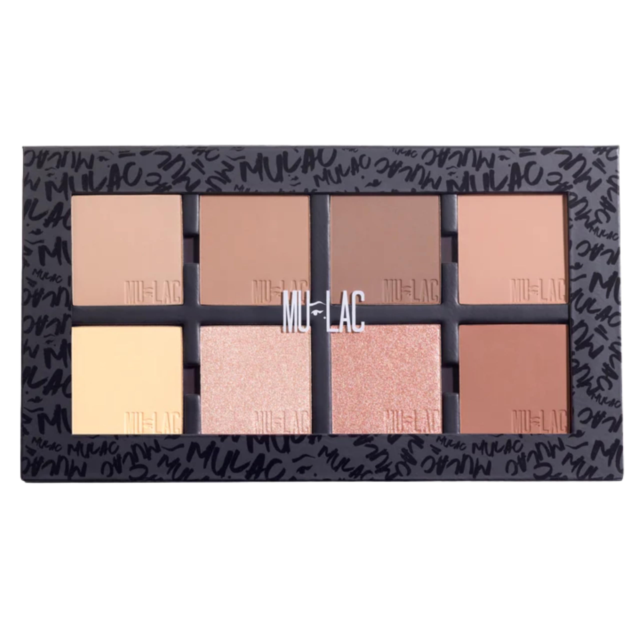 Mulac Cosmetics OLIMPIA Palette Contouring & Highlighting in Polvere