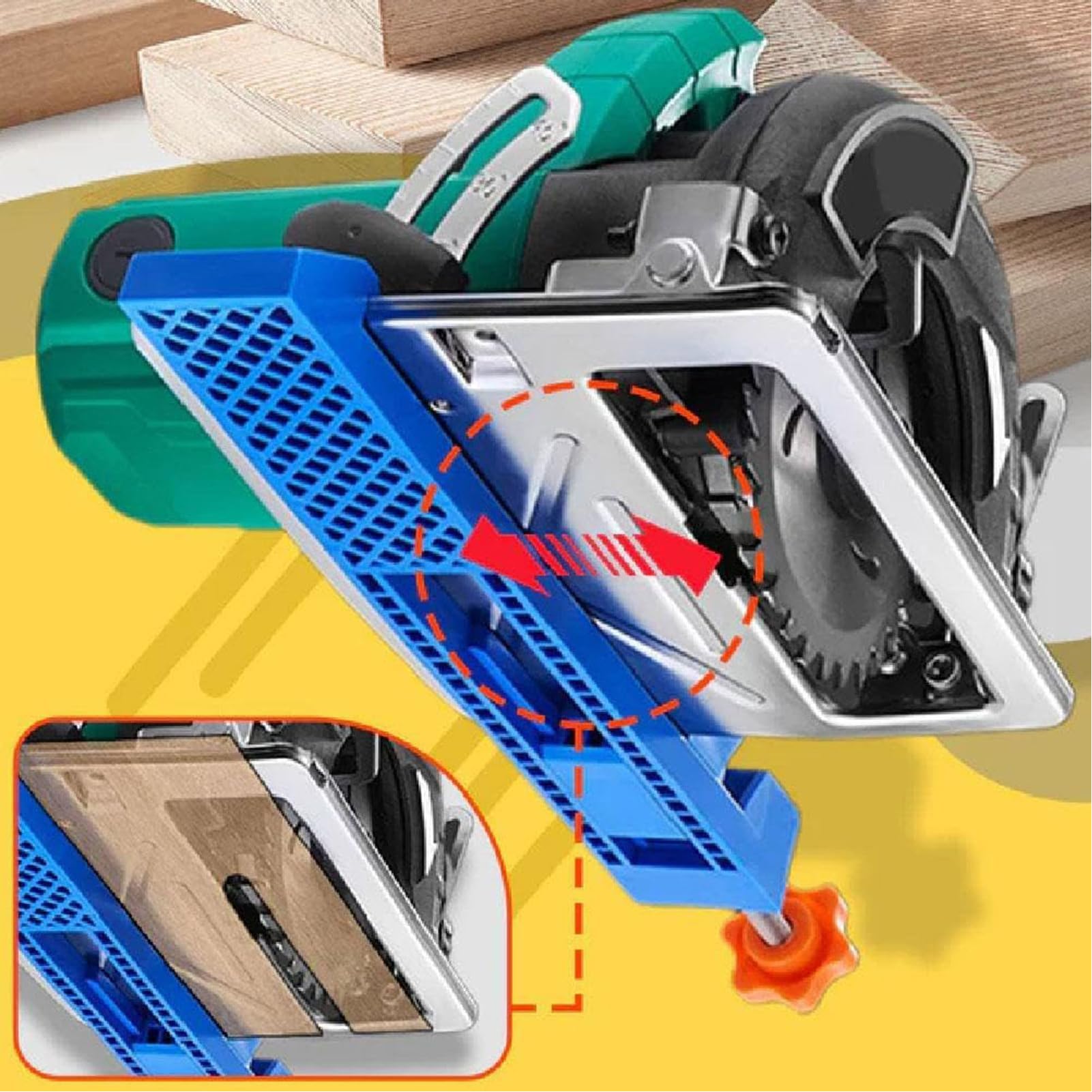 Candeon Adjustable Cutting Machine Base Guide, 145-208mm Wood Cutting Guide Circular Saw Guide Rail, Electric CircularSaw Milling Positioning Clamp Candeon Adjustable Cutting Machine Base Guide, 145-208mm Wood Cutting Guide Circular Saw Guide Rail, Electric CircularSaw Milling Positioning Clamp