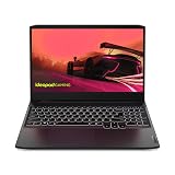 Lenovo IdeaPad Gaming 3 15ACH6-15.6'' FHD Laptop (AMD Ryzen 5 5500H, 16GB RAM, 512GB SSD, NVIDIA GeForce RTX 2050-4GB, Windows 11 Home) - Black Shadow - 1