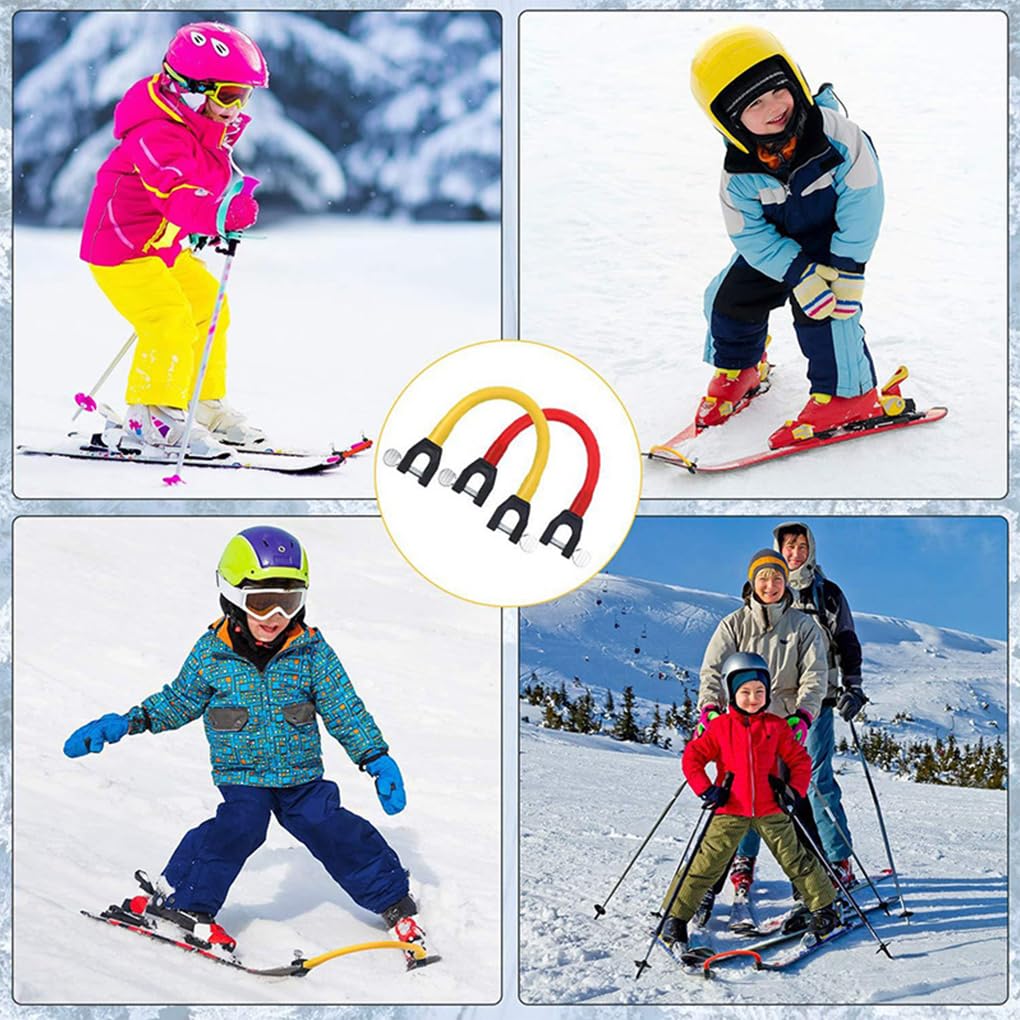 Conector de esquí Pro ABS para niños, Duradero para principiantes, Snowboard